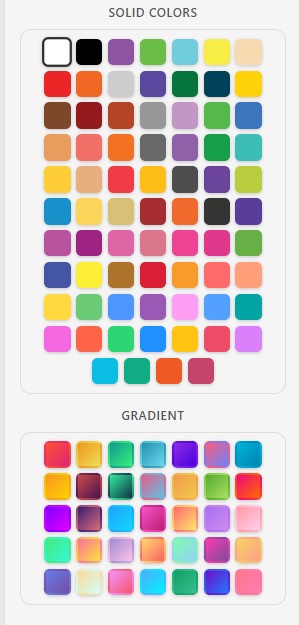 color palette